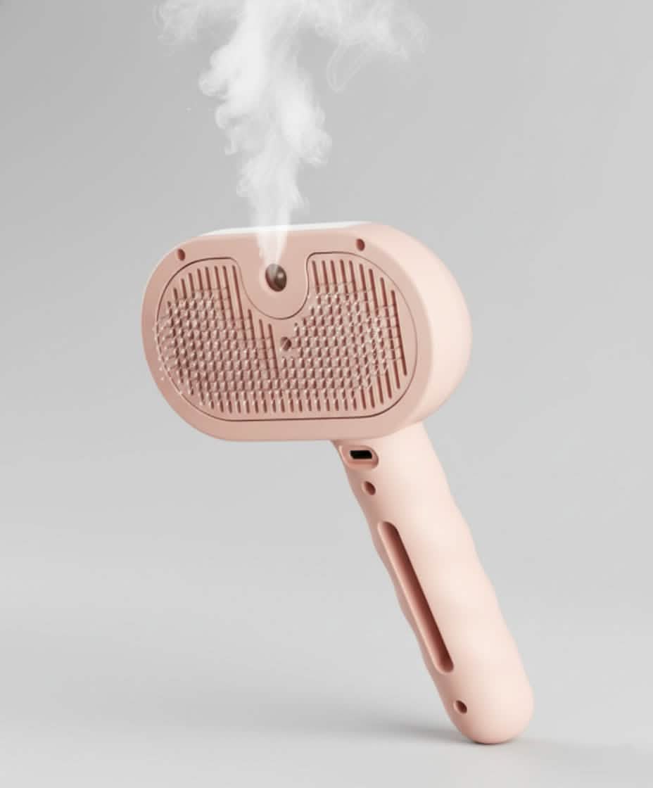 Petsify Steam-Groom™ Mist Deshedding Brush
