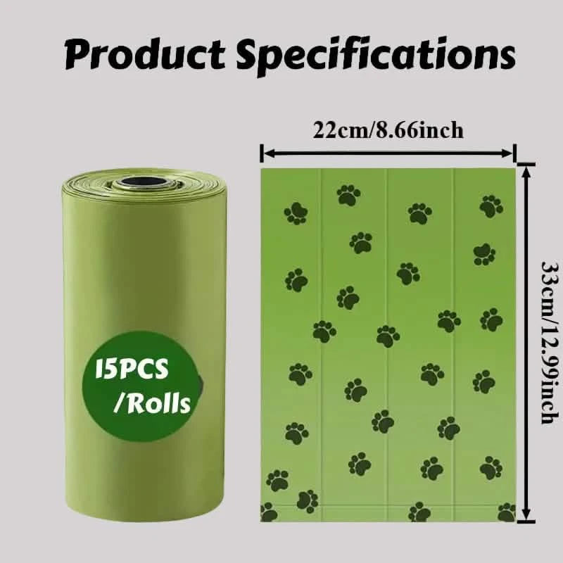 Petsify Eco-Paws™ Heavy-Duty Dog Waste Bags