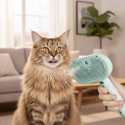 Petsify Steam-Groom™ Mist Deshedding Brush
